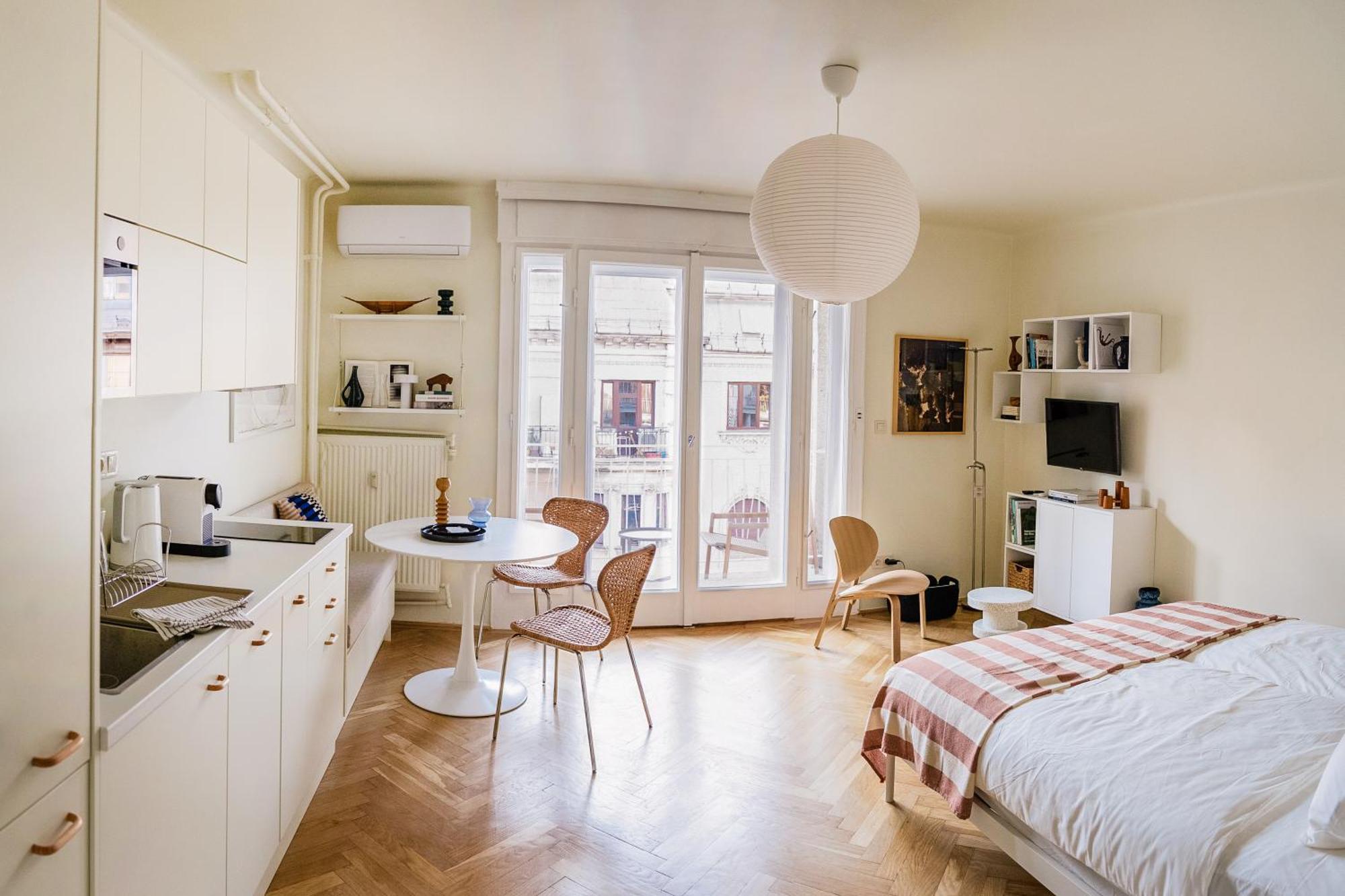 Apartmán Pannonia View Delight Budapešť Exteriér fotografie