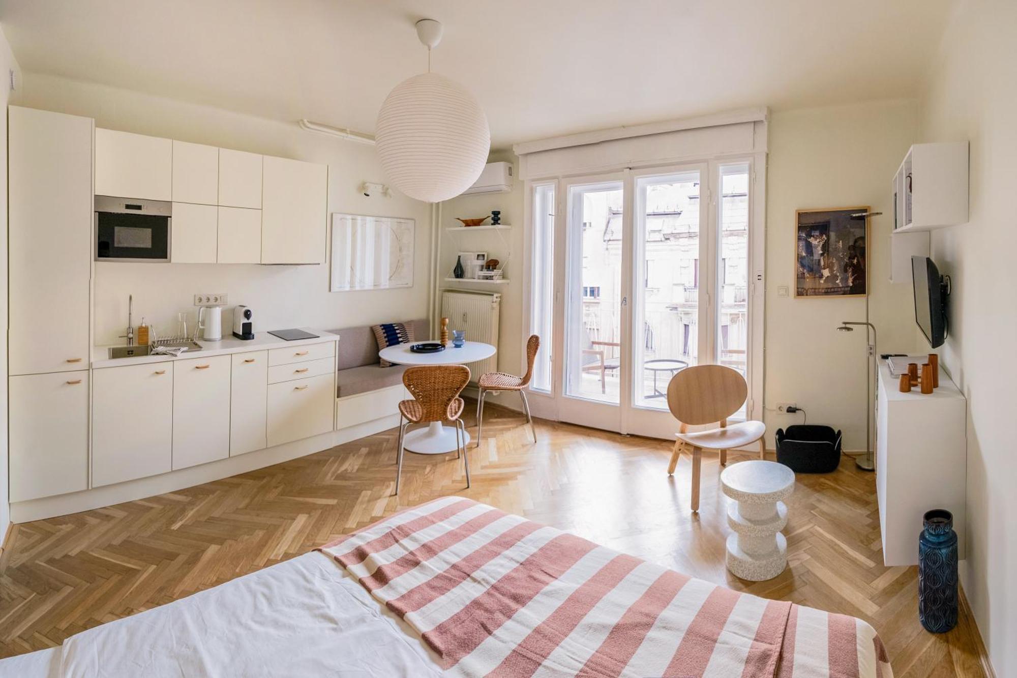 Apartmán Pannonia View Delight Budapešť Exteriér fotografie