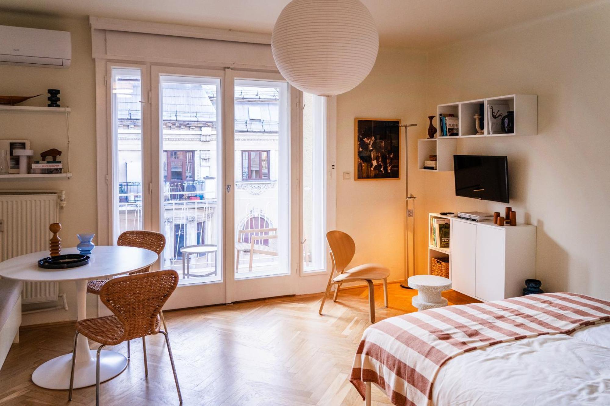 Apartmán Pannonia View Delight Budapešť Exteriér fotografie